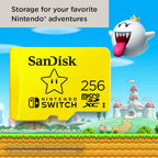 SanDisk SDSQXAO-256G-GNCZN 256GB microSDXC Nintendo Switch Licensed
