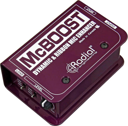 Radial Engineering McBoost Microphone Signal Booster Intensifier