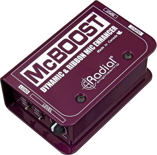 Radial Engineering McBoost Microphone Signal Booster Intensifier