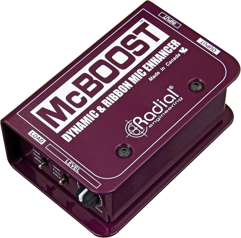 Radial Engineering McBoost Microphone Signal Booster Intensifier — main product image