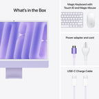Apple MWV63LL/A 2024 iMac 24-inch M4 Chip 256GB Purple