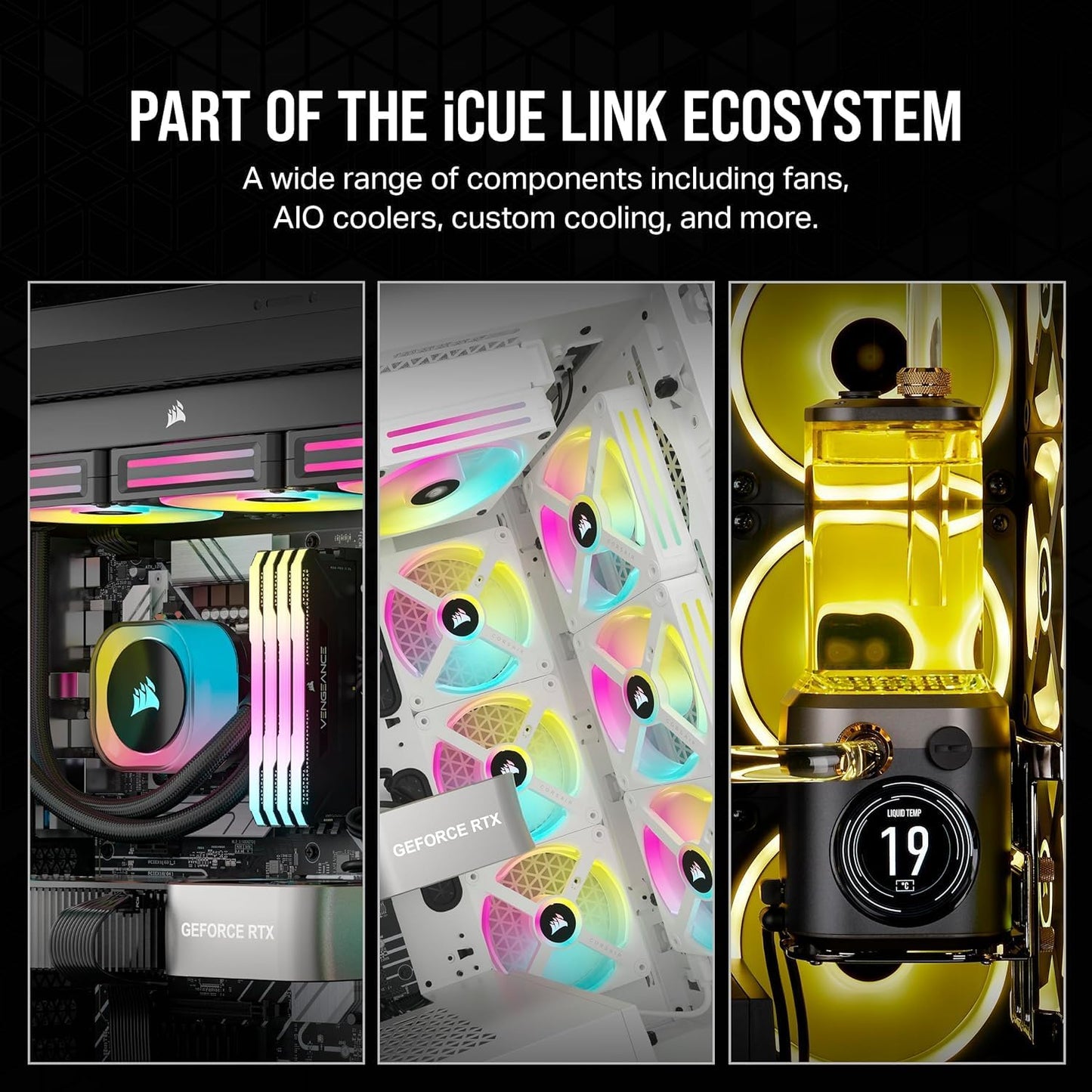 Corsair CW-9061003-WW iCUE Link H150i RGB CPU Cooler