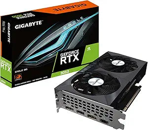 Gigabyte GV-N3050EAGLE-8GD RTX 3050 Graphics Card