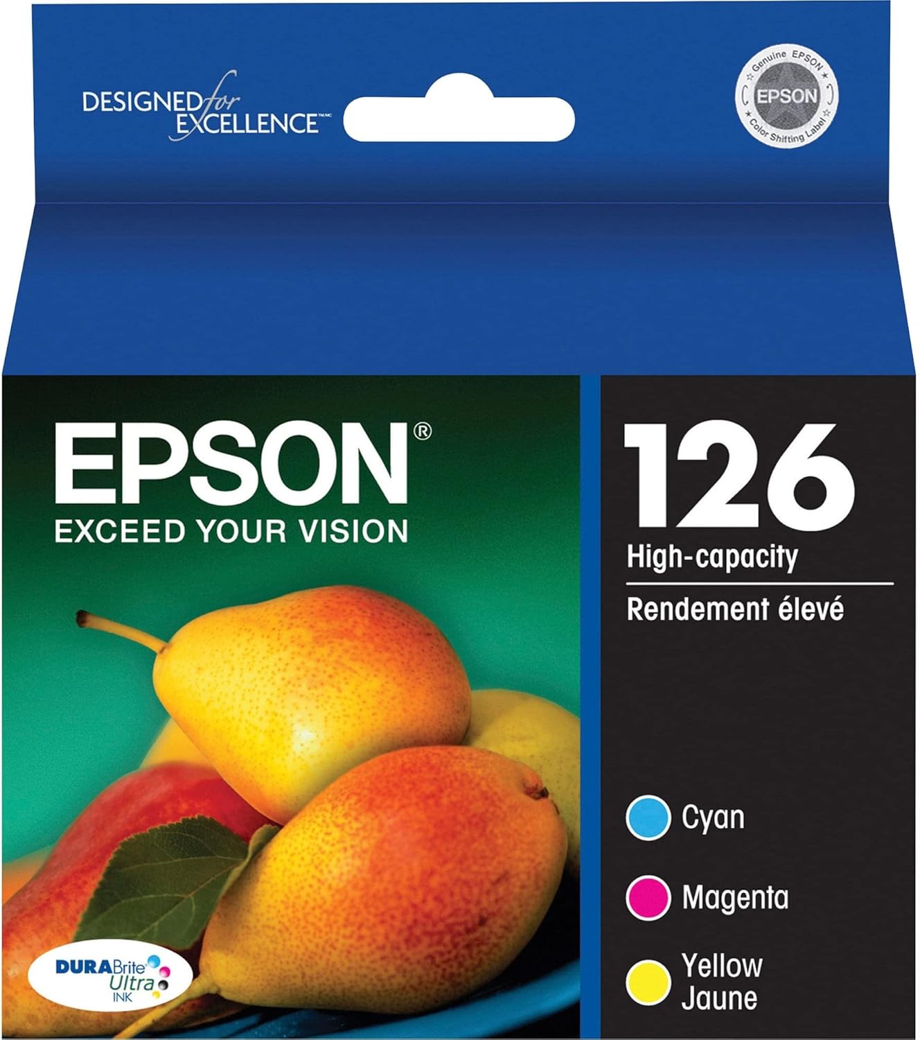 Epson T126520-S DURABrite Ultra Ink Color Combo Pack