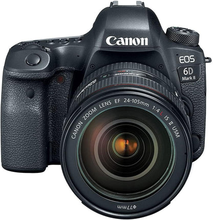 Canon 1897C009 EOS 6D Mark II 24-105mm Lens Renewed