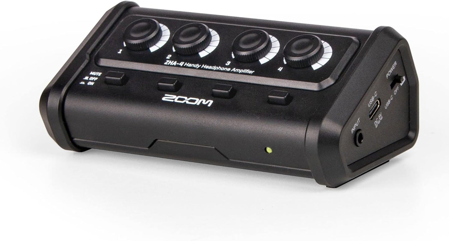 Zoom ZHA-4 Handy 4-Channel Headphone Amplifier