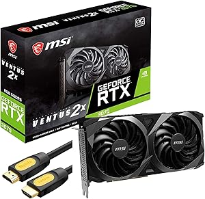 NVIDIA GeForce RTX 3070 Ventus 2X OC Gaming Graphics Card — main product image