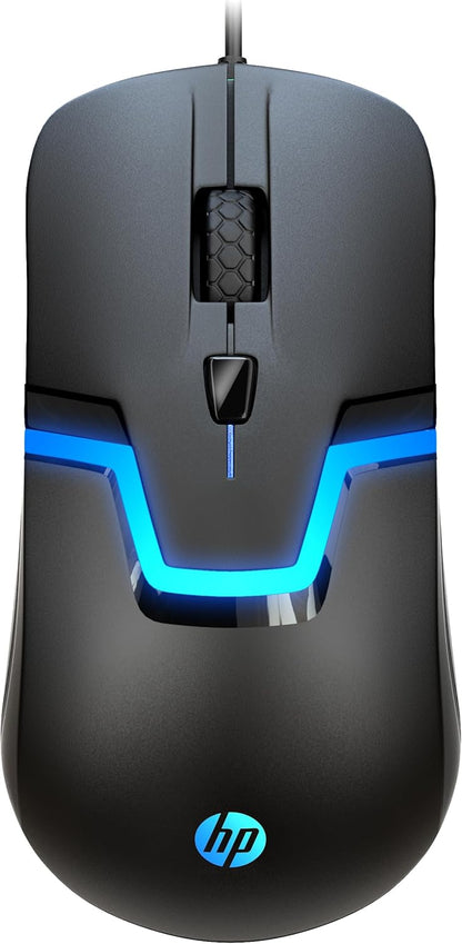 HP M160 Wired RGB Gaming Mouse Optical Sensor