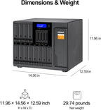 QNAP TL-D1600S 16 Bay SATA 6Gbps JBOD Storage Enclosure