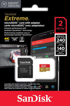 SanDisk SDSQXAV-2T00-GN6MA 2TB Extreme MicroSDXC Card