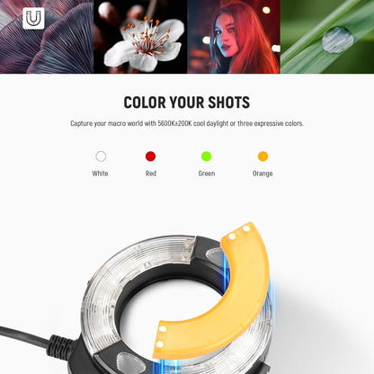 Neewer RF1-C Macro Ring Flash for Canon E-TTL