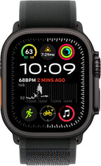 Apple Watch Ultra 2 [GPS + Cellular 49mm] Black Titanium (Renewed)
