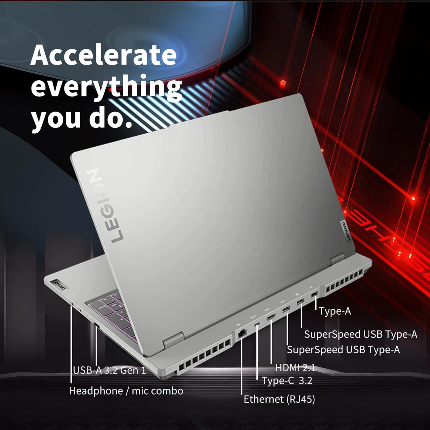 Lenovo Legion 5 15.6" Gaming Laptop RTX 3070 Ti