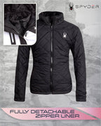 Spyder Girls' Snow Ski 3-in-1 Reversible Jacket