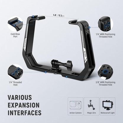 Neewer 10102170 Underwater Dive Rig for Action Cameras