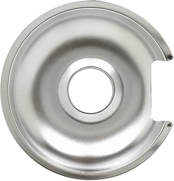 GE WB32X10013 8-Inch Chrome Electric Range Drip Pan
