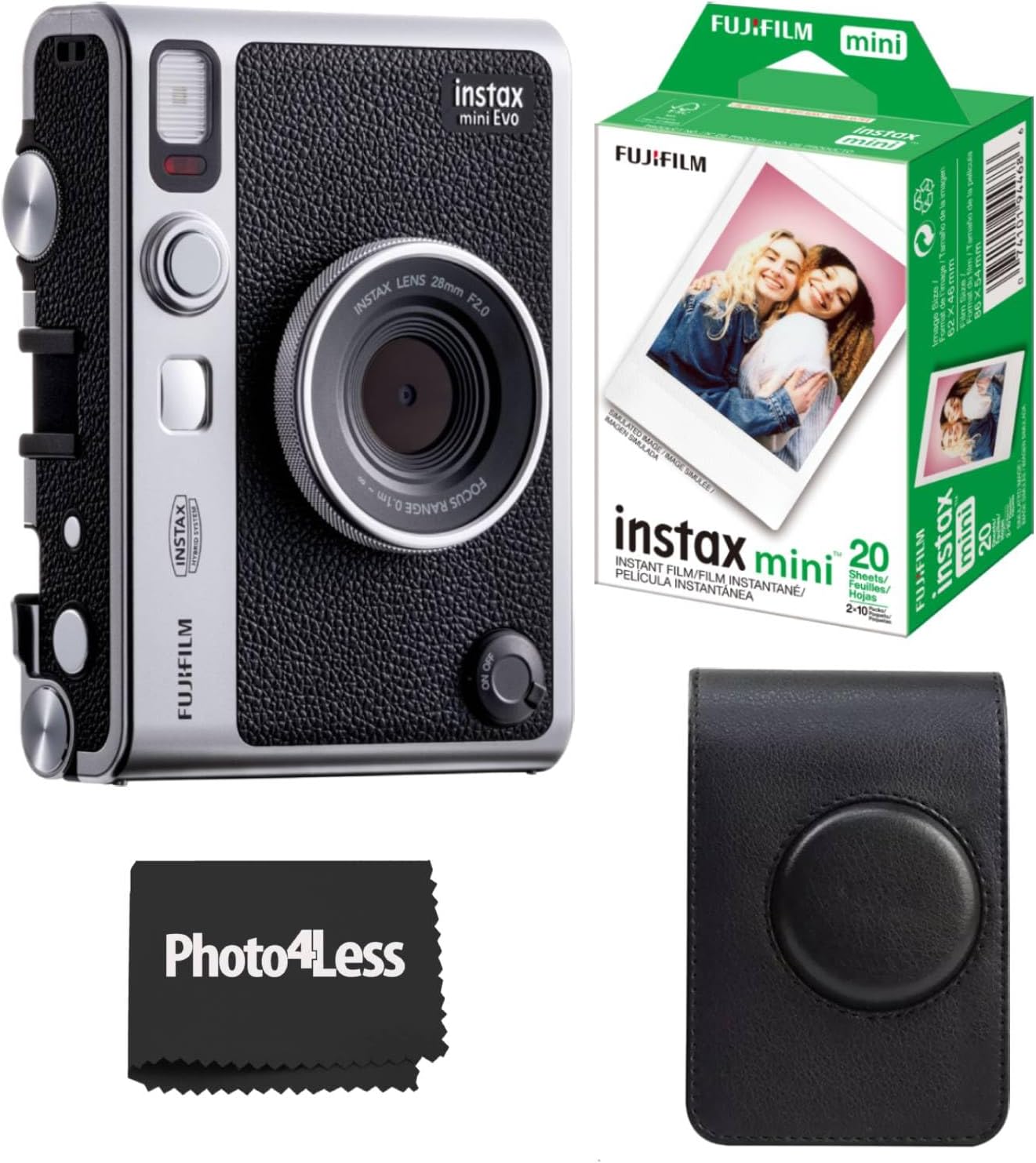 Fujifilm Instax Mini EVO Hybrid Camera Bundle