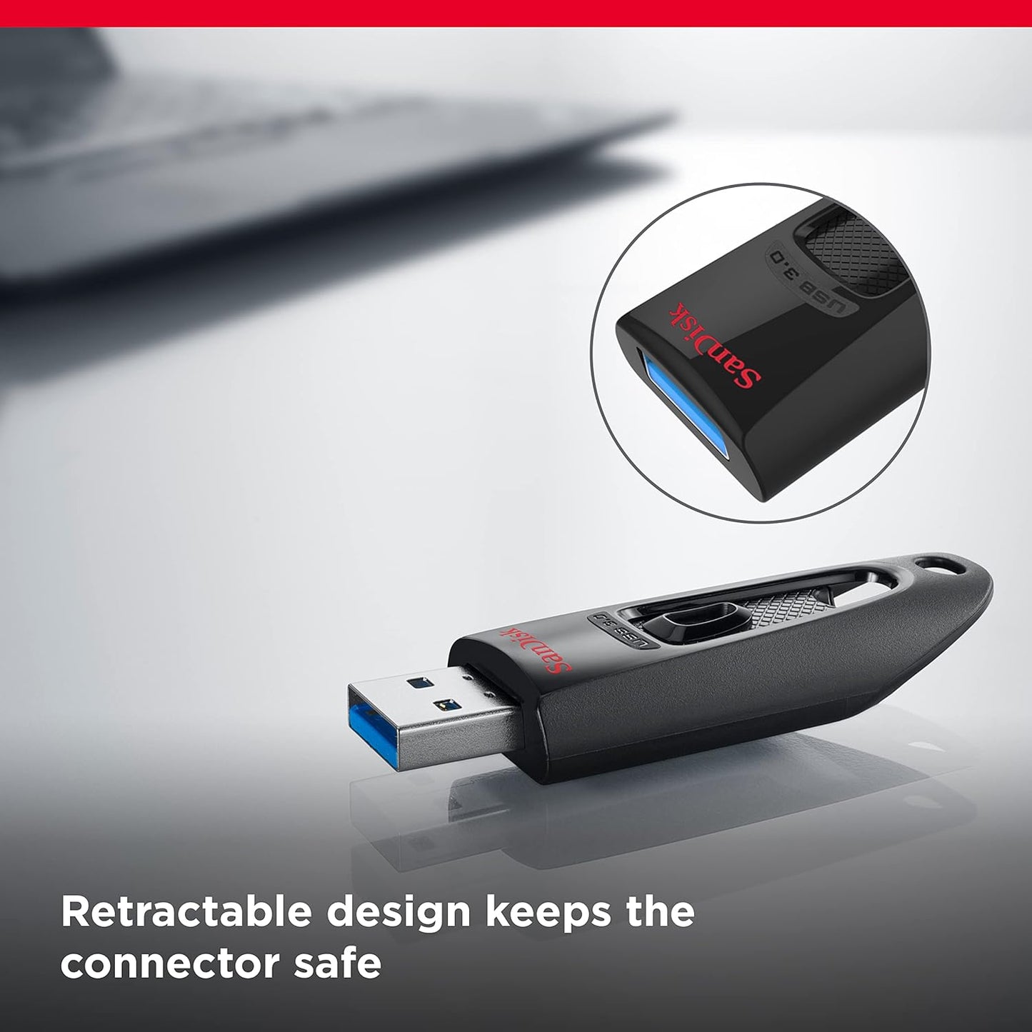 SanDisk SDCZ48-032G-GAM46T 32GB Ultra USB 3.0 Flash Drive (3-Pack)