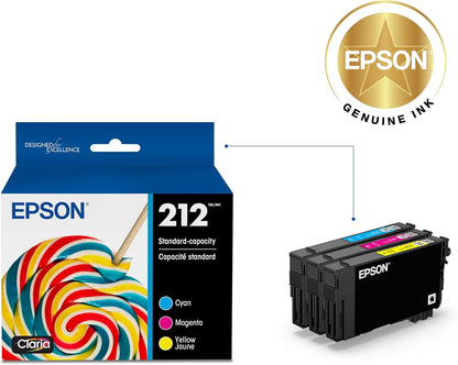 Epson T212520-S 212 Claria Ink Color Combo Pack