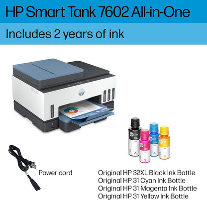 HP Smart Tank 7602 Wireless Ink Tank Printer