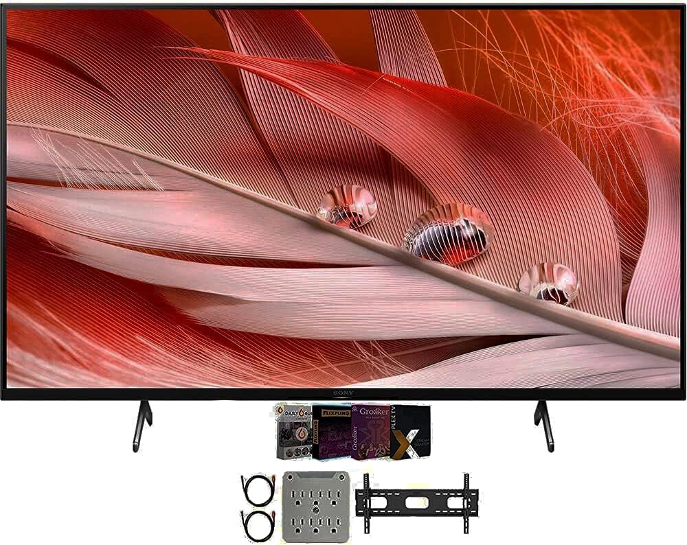 Sony E6SNXR50X90J 50" X90J 4K Ultra HD LED Smart TV Bundle