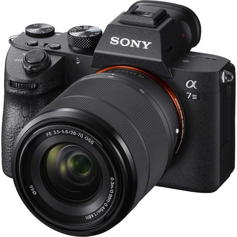 Sony ILCE7M3K/B Alpha a7 III Mirrorless Camera with 28-70mm Lens
