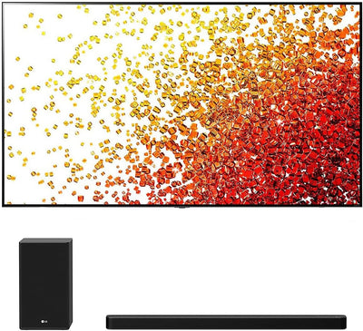 LG 75NANO90UPA & SP8YA 75" NanoCell 4K TV Soundbar