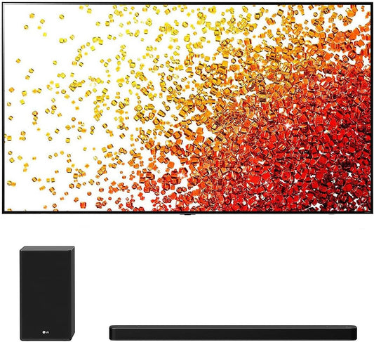 LG 75NANO90UPA & SP8YA 75" NanoCell 4K TV Soundbar