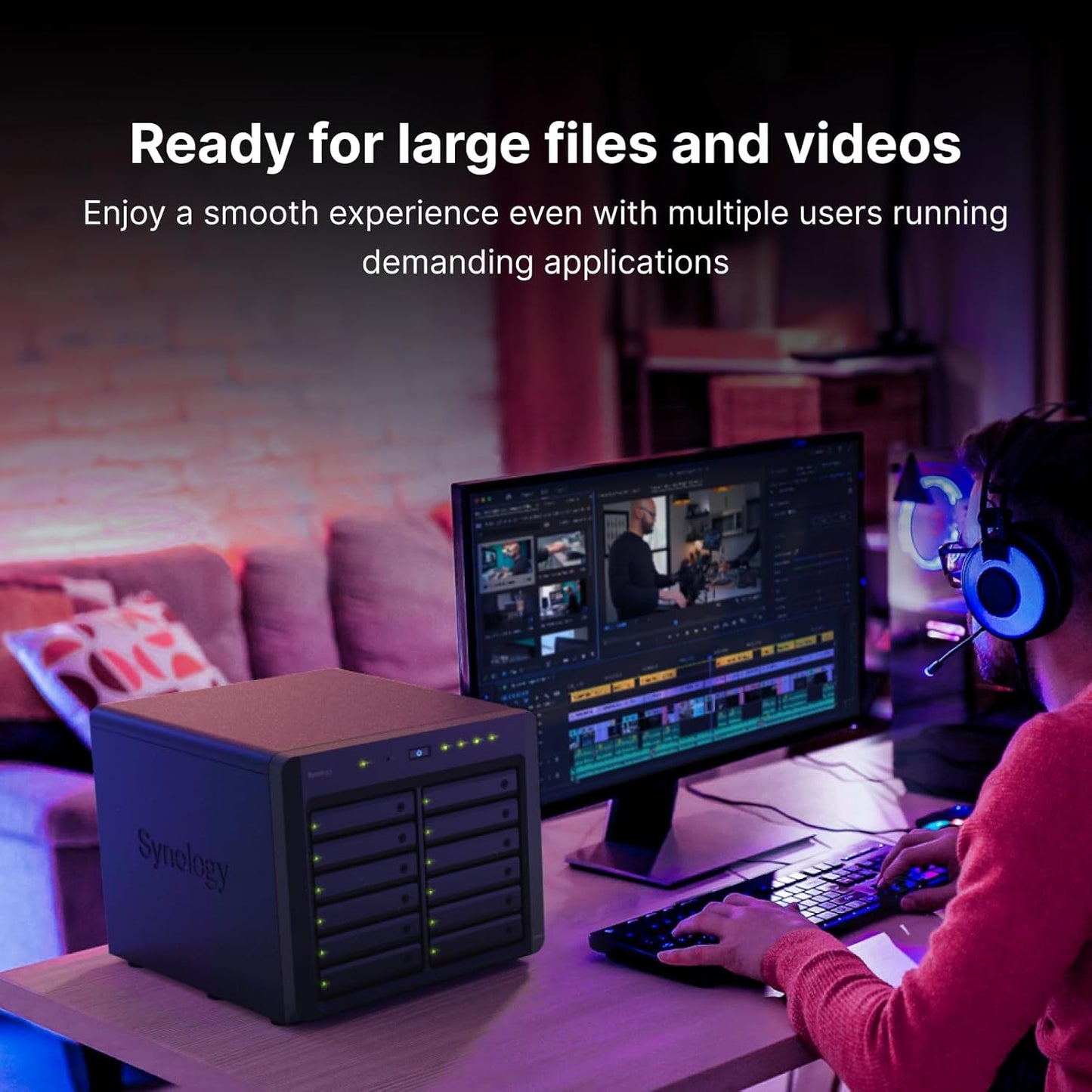 Synology DS3622xs+ 12 Bay DiskStation NAS (Diskless)