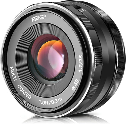Meike mk35mm F1.7 Manual Focus Lens Micro Four Thirds Olympus Panasonic