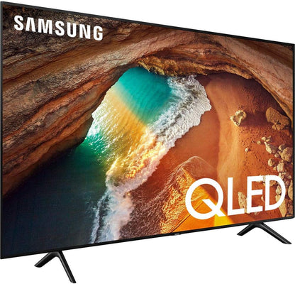 Samsung QN82Q60RA 82" 4K QLED TV Bundle (Renewed)