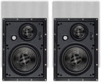 Monoprice 134199 Carbon Fiber In-Wall Speakers 6.5-Inch Pair
