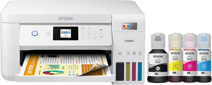 Epson ET-2850 EcoTank Wireless All-in-One Printer, White