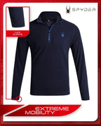 Spyder M CUT FLEECE QTR ZIP Active Quarter Zip Sweatshirt