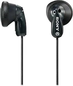 Sony MDR-E9LP Lightweight In-Ear Headphones - Black