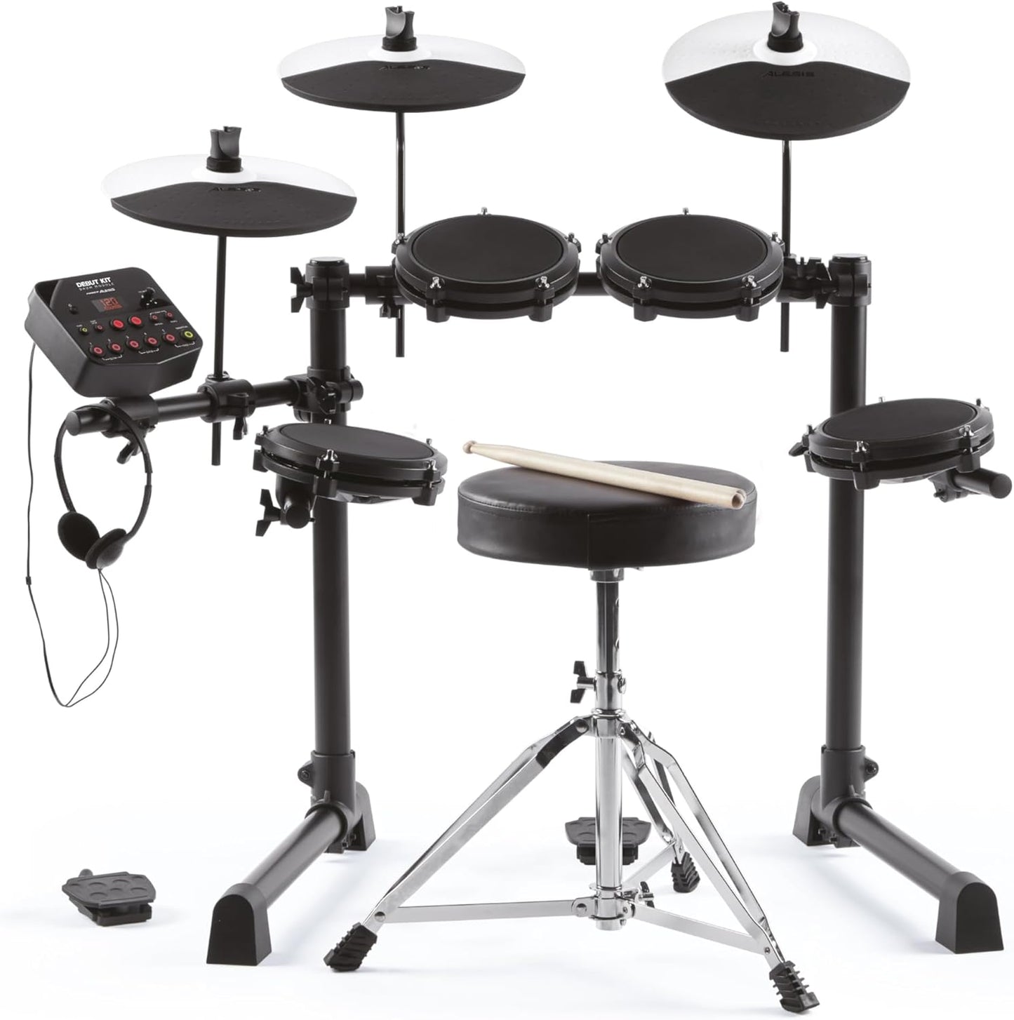 Alesis Debut Kit Kids Electronic Drum Set Mesh Pads