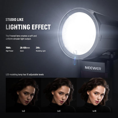 Neewer Z1-N Round Head Speedlite Flash for Nikon