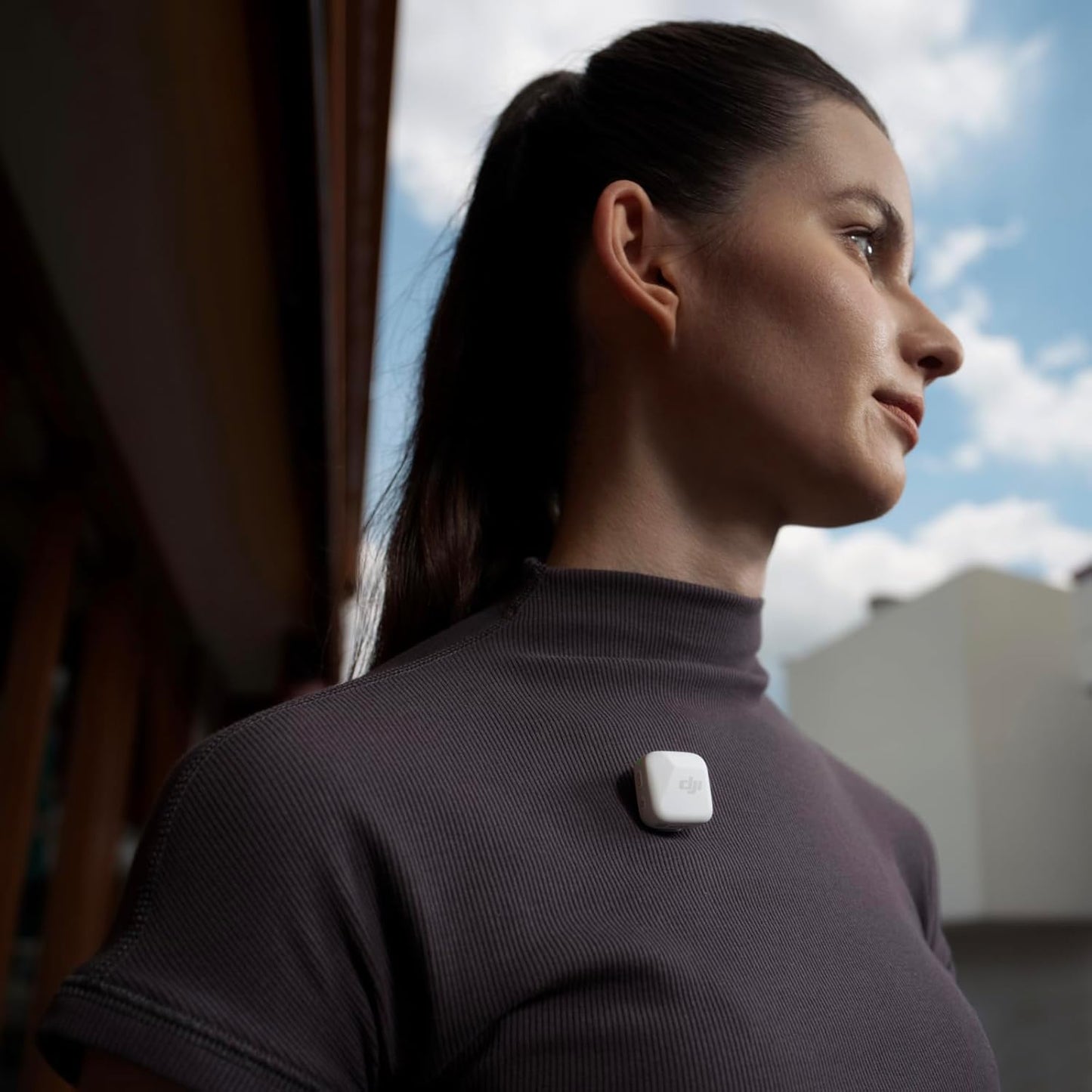 DJI 6941565991492 Mic Mini Transmitter - Arctic White, Wireless Microphone