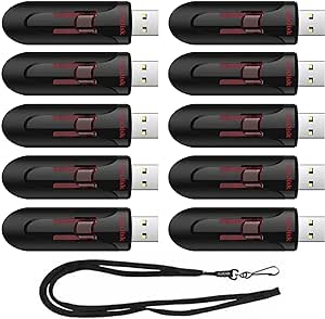 SanDisk SDCZ600-016G Cruzer Glide 16GB USB 3.0 10-Pack — main product image