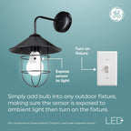 GE 93129128 LED+ Dusk to Dawn A19 2-Pack