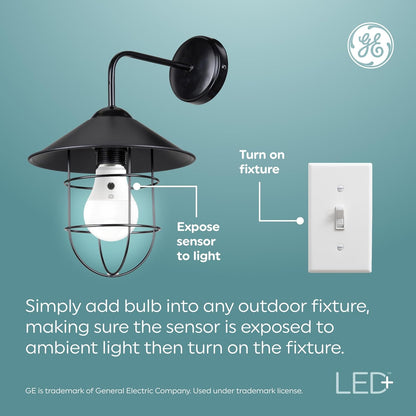GE 93129128 LED+ Dusk to Dawn A19 2-Pack