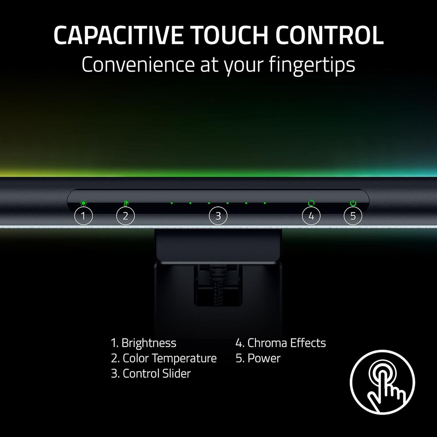 Razer RZ43-05040100-R3UC Aether Monitor Light Bar Chroma RGB