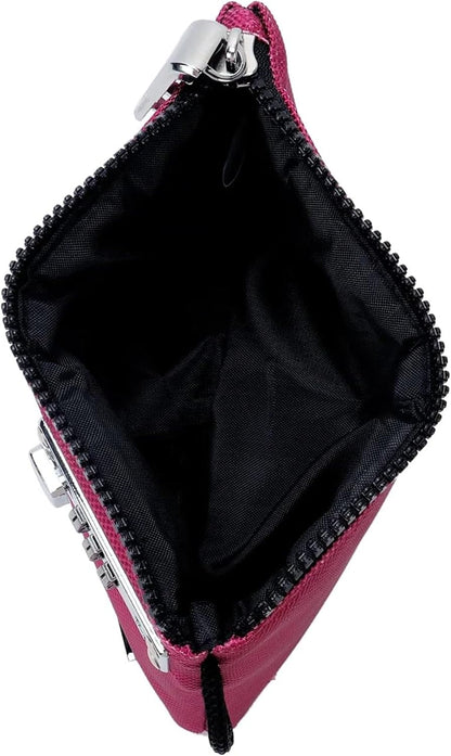 Vaultz Money Bag with Lock - 5x7 Inch - Berry