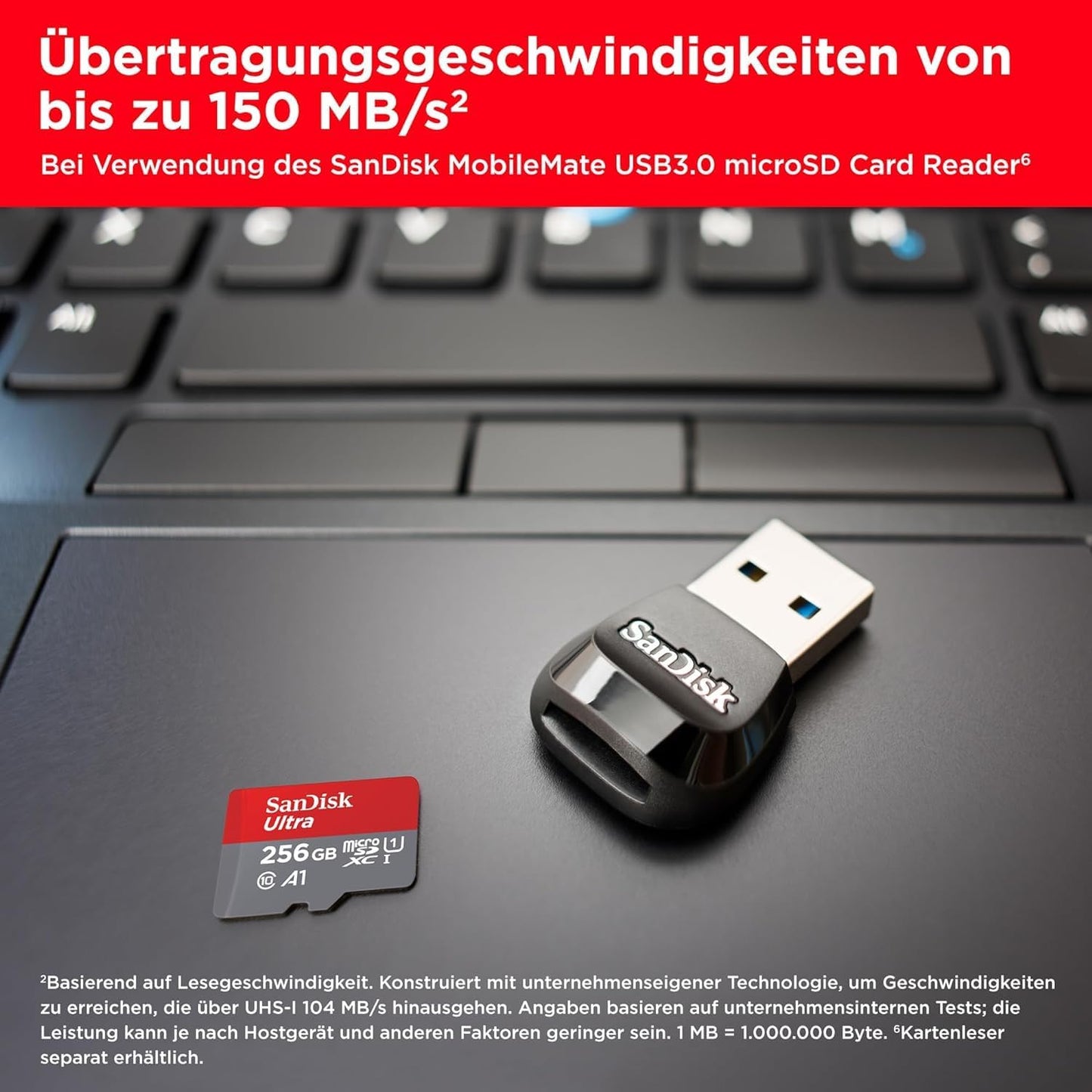 SanDisk SDSQUAC-256G 256GB Ultra microSDXC 150MB/s