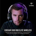 Corsair CA-9011202-NA VOID Elite Wireless Gaming Headset - White