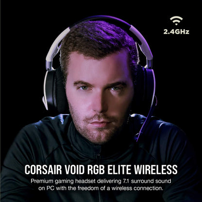 Corsair CA-9011202-NA VOID Elite Wireless Gaming Headset - White