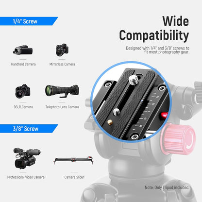 Neewer TP-M200 79" Heavy Duty Video Camera Tripod
