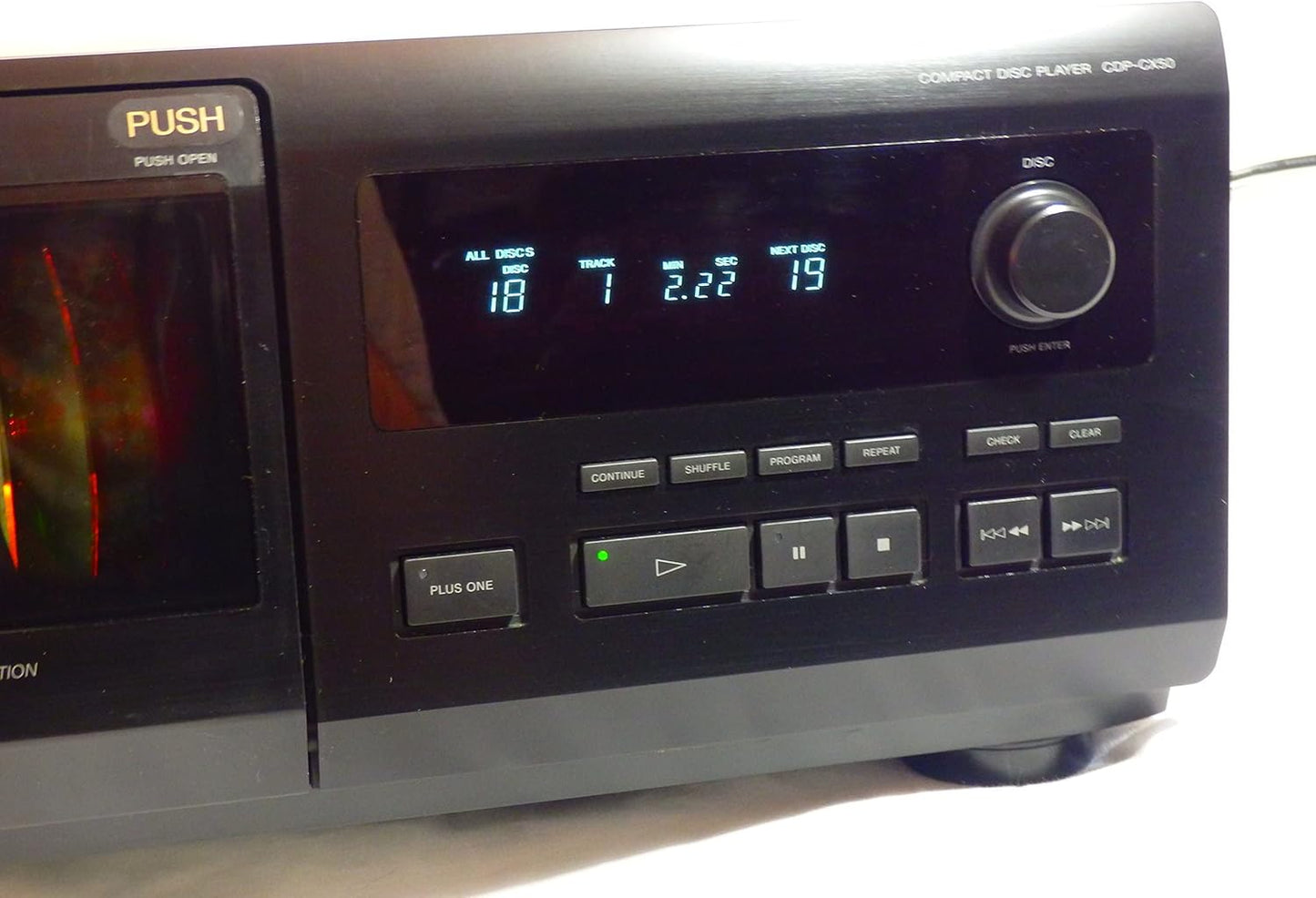 Sony CDP-CX50 50 Compact Disc CD Player (Renewed)