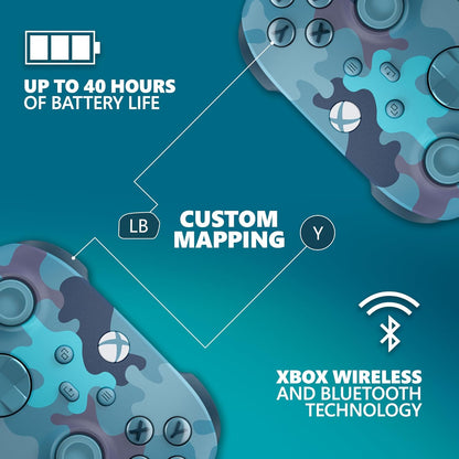 Microsoft QAU-00073 Xbox Wireless Controller Mineral Camo