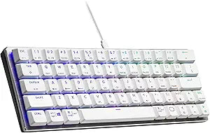 Cooler Master SK-620-SKTR1-US Low Profile Mechanical Keyboard RGB